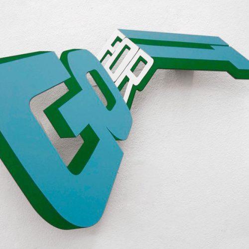 Kunstwerk - go for it von Lucia Dellefant