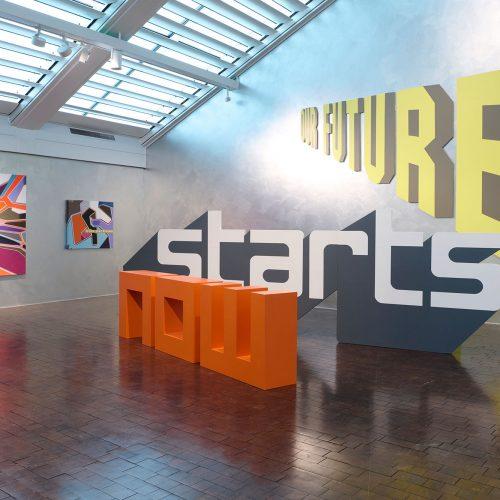 Kunstwerk - Our future starts now von Lucia Dellefant