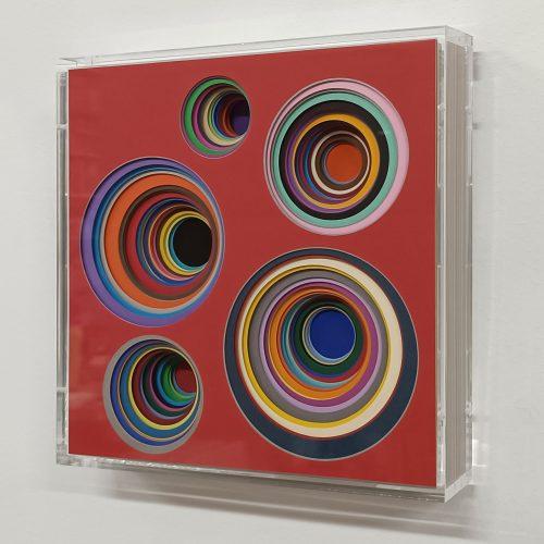 Kunstwerk - Popplanet von Jürgen Paas