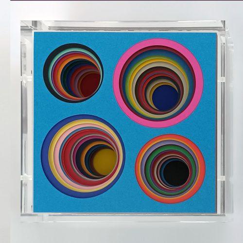 Kunstwerk - Popplanet von Jürgen Paas