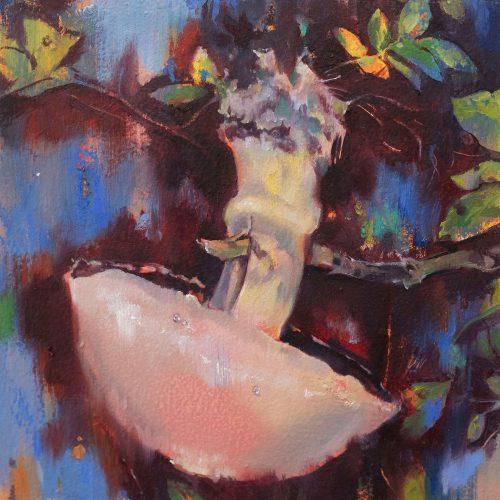 Kunstwerk - Schwebender Pilz von Maria Trezinski